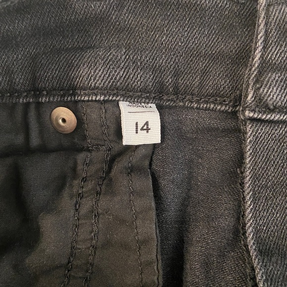 2-4-1 BLACK MID-RISE SIZE 14 (LOFT) / BLACK HIGH WAIST SIZE 16/33R (WILD FABLE) - Picture 3 of 8